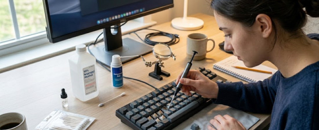 How to Fix Sticky Keyboard Keys Quickly