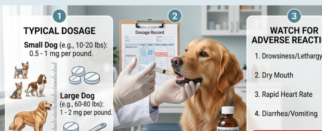 How Much Benadryl Can I Give My Dog Safely?